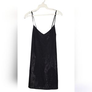 ❤️ FOREVER 21 MINI SEQUIN/ SHIMMER LITTLE BLACK DRESS SIZE S ❤️